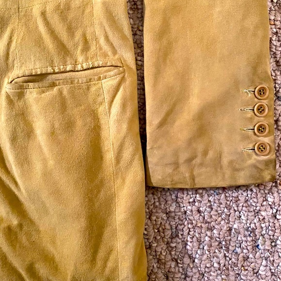 VINTAGE SUEDE BLAZER - Picture 4 of 6